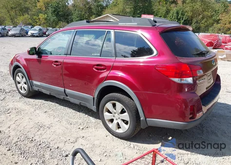 2012 Subaru Outback 2.5I Premium from USA, damaged, VIN 4S4BRBCC5C3219566